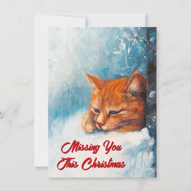 Dich vermissen zu Weihnachten (Vorderseite)