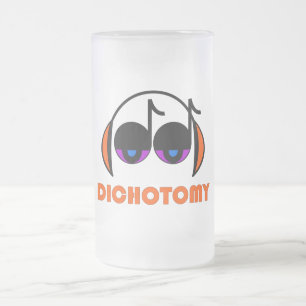 Dichotomie-mattierte Tasse