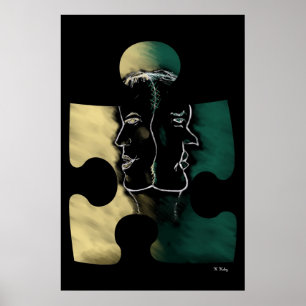 Dichotomiedruck Poster