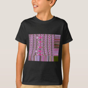 Dichte und komplizierte abstrakte Muster-Kunst dru T-Shirt