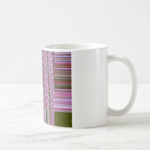 Dichte und komplizierte abstrakte Muster-Kunst dru Tasse
