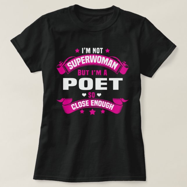 Dichterin T-Shirt (Design vorne)