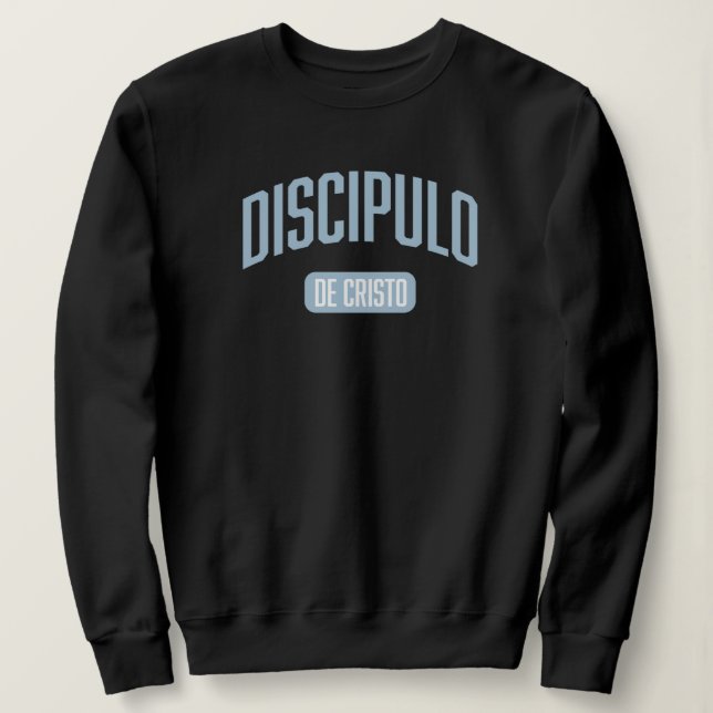 Diciple Light Blue (Spanisch) Sweatshirt (Design vorne)