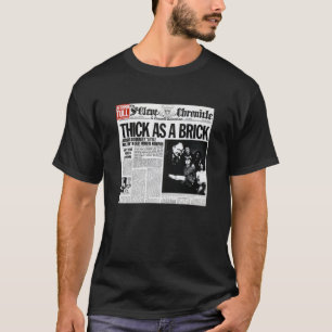 dick als Backstein Angepasst T-Shirt