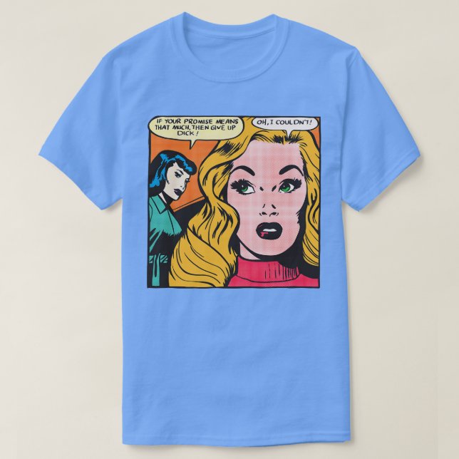 Dick aufgeben T-Shirt (Design vorne)