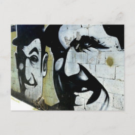 Dick & Doof - Graffiti in Spanien - Postkarte