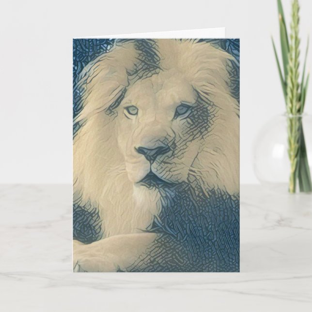 Dick-Geburtstags-Karte Karte (Vorderseite)