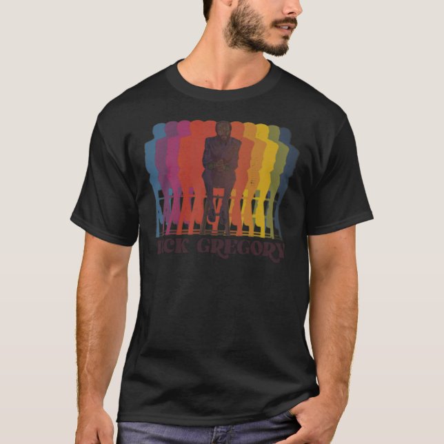 Dick Gregory Fade Tribute Art Gift Essential  T-Shirt (Vorderseite)