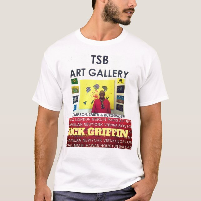 DICK GRIFFIN TSB ART T - Shirt (Vorderseite)
