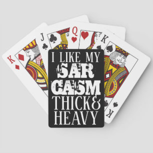 Dick & Heavy Sarcasm Spielkarten