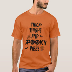 dick Oberschenkel und spukige Schwänze T-Shirt