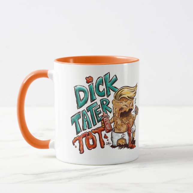 Dick-Tater-Tot-Tasse Tasse (Links)