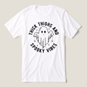 "dick thighs and spoky vibes" Tri-Blend shirt