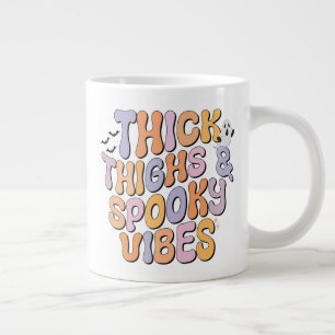 Dick Thighs & Spooky Vibes Jumbo-Tasse