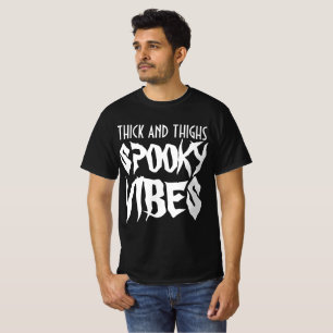 DICK UND SCHENKEL GRUSELIGE VIBES T-Shirt