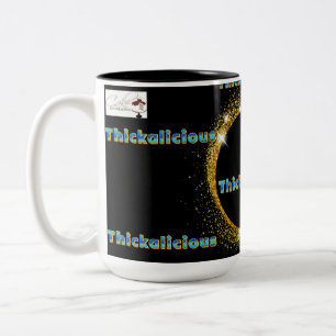 dick zweifarbige tasse