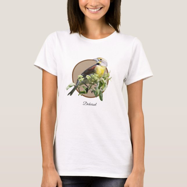 Dickcissel Vogel T-Shirt (Vorderseite)