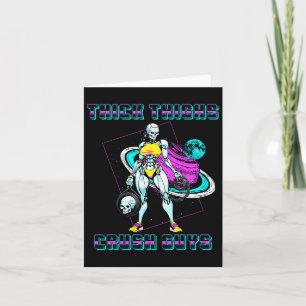 Dickdick-Typ Crush Weightlift-Bodybuilding Karte