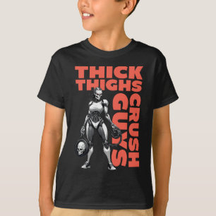 Dickdick-Typ Crush Weightlift-Bodybuilding T-Shirt