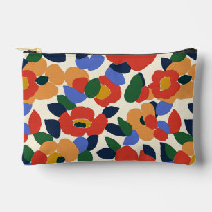 Dicke Abstrakte Blumenmuster Zubehörtasche