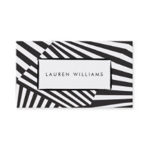 Dicke Abstrakte Schwarz-Weiß-Streifen