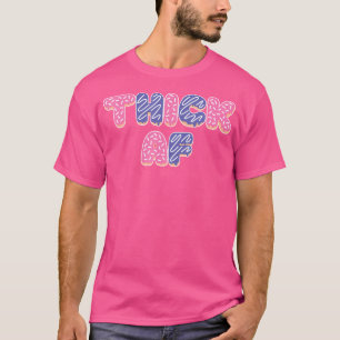 Dicke AF Lustige Donut Fitness Krafttraining Gym Ü T-Shirt