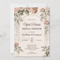 Dicke boho arch terracotta Rose Salbei offenes Hau