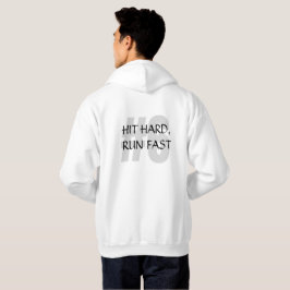 Dicke Cricket Player Swingbat - Sportdesign Hoodie