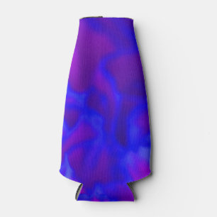 Dicke Fuschia Pink und Blue Carnation Blume Flaschenkühler