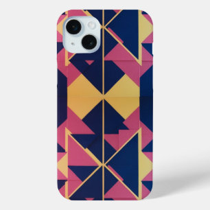 Dicke geometrische Muster - Apple iPhone 15 Plus F Case-Mate iPhone Hülle