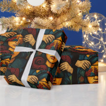 Dicke, gesichtslose Figur mit Händen