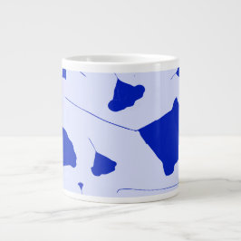 Dicke Himalaya-blaue Pappkuchen Jumbo-Kaffeetasse Jumbo-Tasse