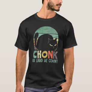 Dicke Katze für eine Dicke Katzenwaage Katzenmeme T-Shirt
