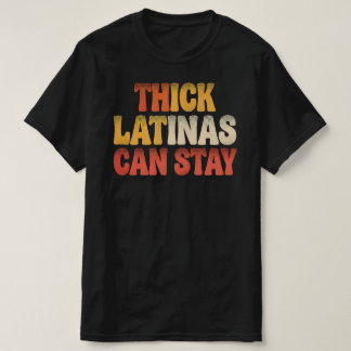 Dicke Latinas können bleiben | Kurviger Latina-Sto T-Shirt