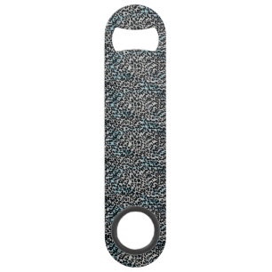 Dicke Leopard Print Flasche Öffnung Speed Flaschenöffner