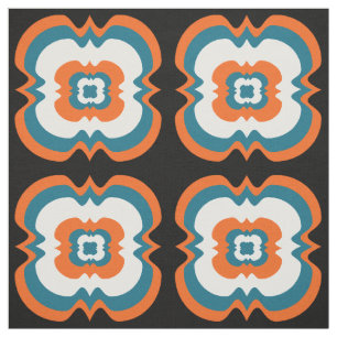 Dicke moderne große Funky Square Wiederholungsmus Stoff