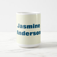 Dicke moderne Minimalistische Beige Ozeanfarbe