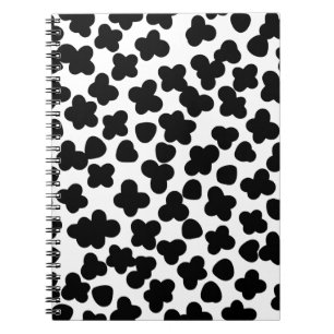 Dicke, monochrome Formen Notizblock