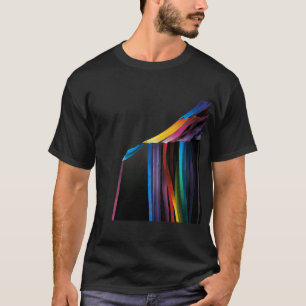 Dicke Neon Abstrakt - auffällige Designkunst T-Shirt