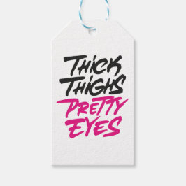 Dicke Oberschenkel hübsch Geschenkanhänger