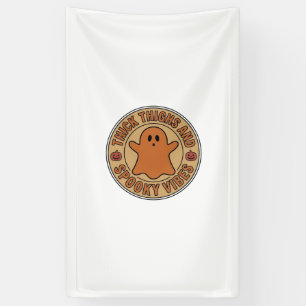 Dicke Oberschenkel und Gruselige Vibes Geist Hallo Banner