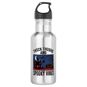 Dicke Oberschenkel Und Gruselige Vibes Halloween-S Edelstahlflasche