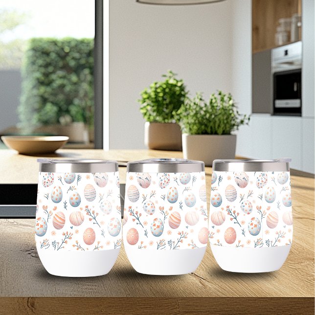 Dicke Ostermuster Wine Tumbler (Von Creator hochgeladen)
