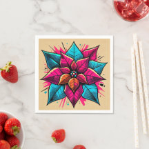 Dicke Pop Art Poinsettia Entdeckungsreise nach Nea