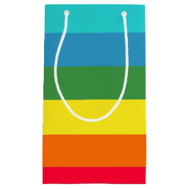 Dicke Rainbow Strip Geschenktasche Kleine Geschenktüte