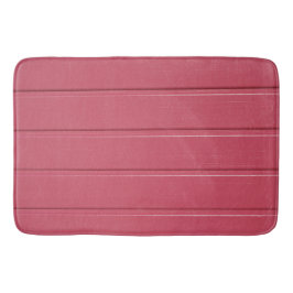 Dicke rote Badematte - auffallend und ultraflach