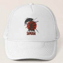 Dicke Samurai Warrior Lkw hat - japanische Kunst
