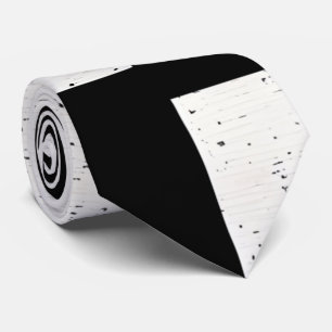 Dicke schwarze und weiße künstlerische Gitter Neck Krawatte