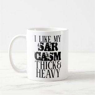 Dicke & schwere Ironie Tasse