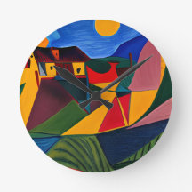 Dicke Sonnenuntergang Picasso Art